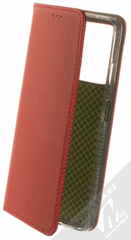 1Mcz Magnet Book flipové pouzdro pro Xiaomi Redmi Note 12 Pro 5G, Poco X5 Pro červená (red)