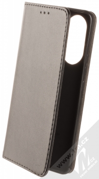 1Mcz Magnetic Book Color flipové pouzdro pro Huawei Nova 9, Honor 50 černá (black)