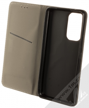 1Mcz Magnetic Book Color flipové pouzdro pro Samsung Galaxy A53 5G černá (black) otevřené