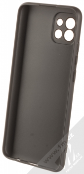 1Mcz Matt Skinny TPU ochranný silikonový kryt pro Samsung Galaxy A03 černá (black) zepředu