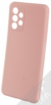 1Mcz Matt Skinny TPU ochranný silikonový kryt pro Samsung Galaxy A32 světle růžová (powder pink)