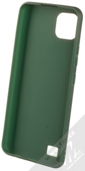 1Mcz Matt TPU ochranný silikonový kryt pro Realme C11 (2021), Realme C20 tmavě zelená (forest green) zepředu