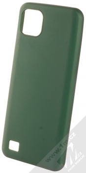 1Mcz Matt TPU ochranný silikonový kryt pro Realme C11 (2021), Realme C20 tmavě zelená (forest green)
