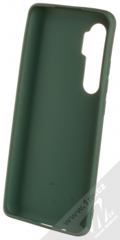 1Mcz Matt TPU ochranný kryt pro Xiaomi Mi Note 10 Lite tmavě zelená (forest green) zepředu