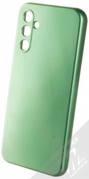 1Mcz Metallic TPU ochranný kryt pro Samsung Galaxy A14 4G, Galaxy A14 5G zelená (green)