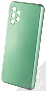 1Mcz Metallic TPU ochranný kryt pro Samsung Galaxy A32 5G, Galaxy M32 5G zelená (green)