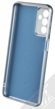 1Mcz Metallic TPU ochranný kryt pro Samsung Galaxy M23 5G modrá (blue) zepředu