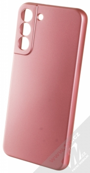 1Mcz Metallic TPU ochranný kryt pro Samsung Galaxy S22 Plus 5G růžová (pink)