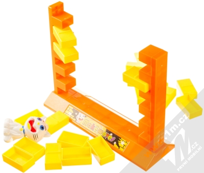 1Mcz Padající cihly stolní hra žlutá (yellow) konec hry