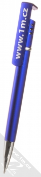 1Mcz Pero a stylus matné se stojánkem pro dotykové displeje modrá (blue) propiska