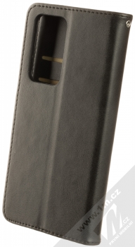 1Mcz Porter Book flipové pouzdro pro Huawei P40 Pro černá (black) zezadu