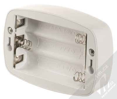 1Mcz SCDC0048 LED noční světlo s pohybovým senzorem bílá (white) zezadu (baterie)