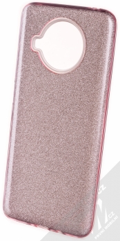 1Mcz Shining TPU třpytivý ochranný kryt pro Xiaomi Mi 10T Lite 5G růžová (pink)