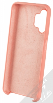 1Mcz Silicone ochranný kryt pro Samsung Galaxy A13 4G lososově růžová (salmon pink) zepředu