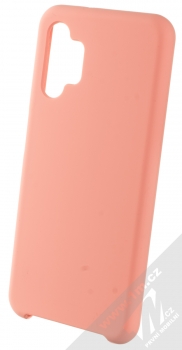 1Mcz Silicone ochranný kryt pro Samsung Galaxy A13 4G lososově růžová (salmon pink)