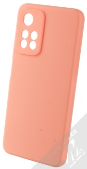 1Mcz Silicone ochranný kryt pro Xiaomi Redmi Note 11 Pro 4G (Global version), Redmi Note 11 Pro 5G (Global version) lososově růžová (salmon pink)