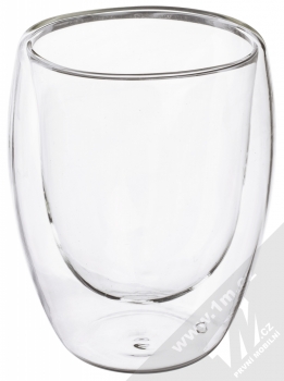 1Mcz Termo sklenice na teplé nápoje 350ml x 6 ks průhledná (transparent) sklenička