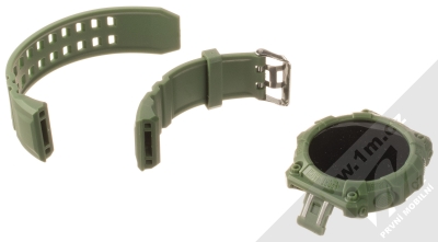 1Mcz Watch FD68 chytré hodinky armádní zelená (khaki green) balení
