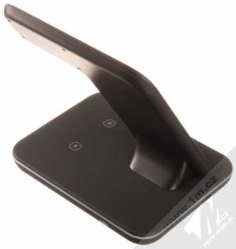1Mcz Wireless Charger Light 3in1 15W dokovací stanice pro Apple iPhone, Apple Watch a Apple AirPods i další Bluetooth sluchátka černá (black) zezadu