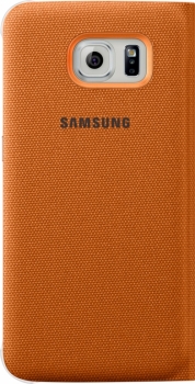 Samsung EF-CG920BOEGWW S-View Cover Fabric textilní originální flipové pouzdro pro Samsung Galaxy S6 SM-G920F