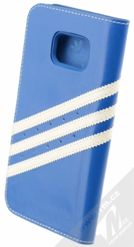 Adidas Booklet Case flipové pouzdro pro Samsung Galaxy S7 (BH8656) modrá bílá (blue white) zezadu
