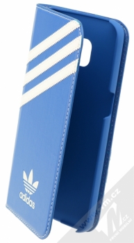 Adidas Booklet Case flipové pouzdro pro Samsung Galaxy S7 (BH8656) modrá bílá (blue white)