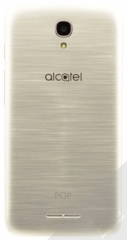ALCATEL POP 4 5051D stříbrná (metal silverb) zezadu