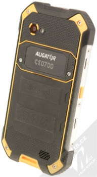 ALIGATOR RX550 EXTREMO černá žlutá (black yellow) šikmo zezadu