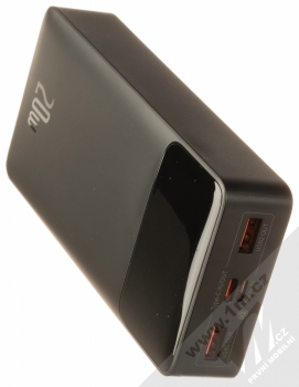 Baseus Bipow powerbanka 20000mAh 20W (PPDML-M01) černá (black) USB a USB Type C výstupy