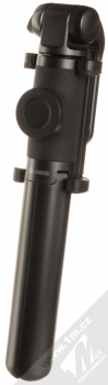 Baseus Lovely Stick selfie tyčka a stativ s bezdrátovým tlačítkem spouště přes Bluetooth (SUDYZP-E01) černá (black) složené
