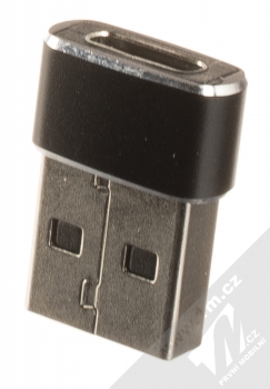 Baseus OTG redukce z USB na USB Type-C výstup (CAAOTG-01) černá (black) zezadu