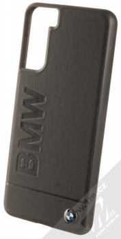 BMW Signature Real Leather ochranný kryt z pravé kůže pro Samsung Galaxy S21 Plus (BMHCS21MSLLBK) černá (black)