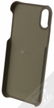 CellularLine Combo flipové pouzdro s ochranným krytem pro Apple iPhone X černá (black) ochranný kryt zepředu
