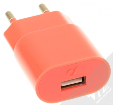 CellularLine Style&Color USB Charger nabíječka do sítě s USB výstupem 1A růžová (pink) USB konektor