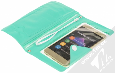 Celly Splash Wallet voděodolné pouzdro pro mobilní telefon, mobil, smartphone do 5,7 s telefonem
