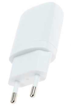 CPA nabíječka do sítě s USB výstupem 1A pro mobilní telefon, mobil, smartphone bílá (white)