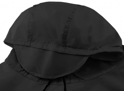 1Mcz Pončo pláštěnka s kšiltem černá (black)