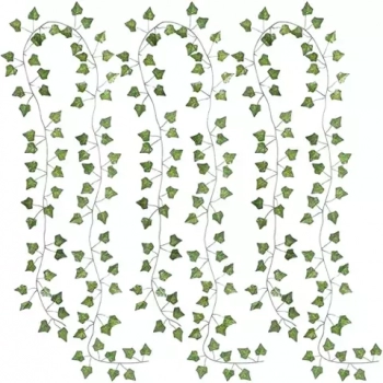 1Mcz Umělý břečťan závěsný drobnolistý 6,3m zelená (green)