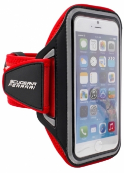 Ferrari Armband sportovní pouzdro na paži pro mobilní telefon, mobil, smartphone od 4.0