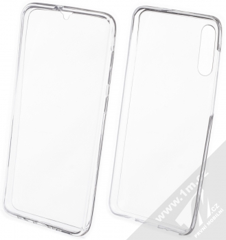 Forcell 360 Ultra Slim sada ochranných krytů pro Samsung Galaxy A50 průhledná (transparent)