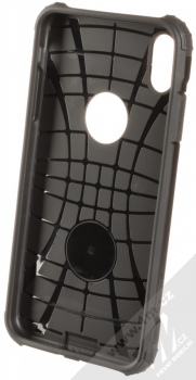 Forcell Armor odolný ochranný kryt pro Apple iPhone XS Max černá (all black) zepředu