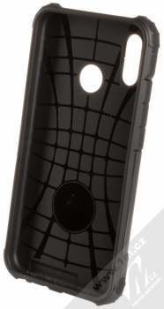 Forcell Armor odolný ochranný kryt pro Huawei P20 Lite šedá černá (grey black) zepředu