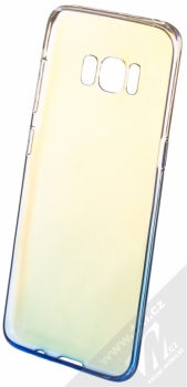 Forcell Blueray TPU ochranný silikonový kryt pro Samsung Galaxy S8 průhledná modrá (transparent blue) zepředu