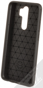 Forcell Carbon ochranný kryt pro Xiaomi Redmi Note 8 Pro černá (black) zepředu