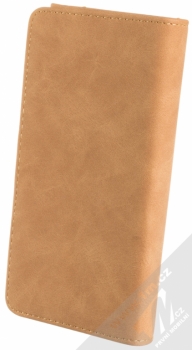 Forcell Commodore Book flipové pouzdro pro Samsung Galaxy J7 (2017) hnědá (brown) zezadu