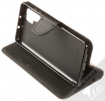 Forcell Fancy Book flipové pouzdro pro Huawei P30 Pro černá (black) stojánek