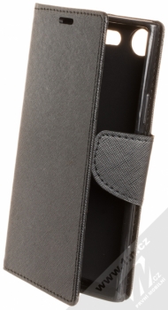Forcell Fancy Book flipové pouzdro pro Sony Xperia XZ1 černá (black)