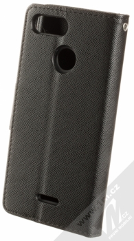 Forcell Fancy Book flipové pouzdro pro Xiaomi Redmi 6 černá (black) zezadu