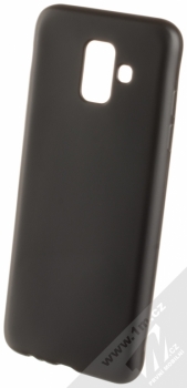 Forcell Jelly Matt Case TPU ochranný silikonový kryt pro Samsung Galaxy A6 (2018) černá (black)