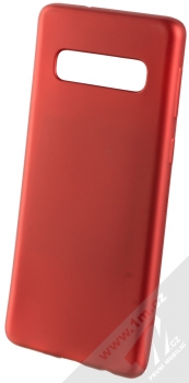 Forcell Jelly Matt Case TPU ochranný silikonový kryt pro Samsung Galaxy S10 červená (red)